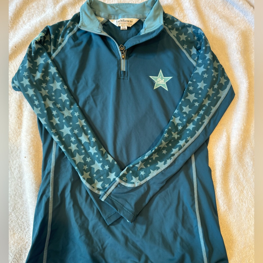 Lemieux riding shirt. Girls 9-10